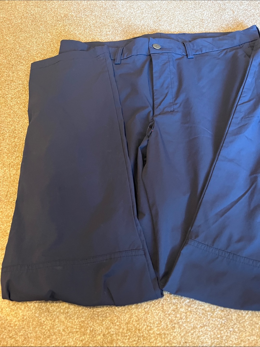 Calvin Klein Men's Navy Blue Performance Chinos - Picture 2 of 5